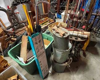 Weathervanes and fishing poles