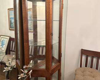 Small curio cabinet 