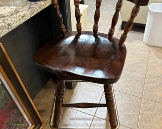 Ethan Allen Bar Stool 1 of 2