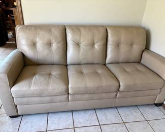 Leather sofa