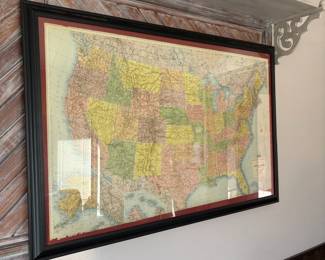 Large old map