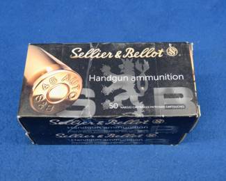 Lot 98. 100 Sellier & Bellot 45 Auto rounds