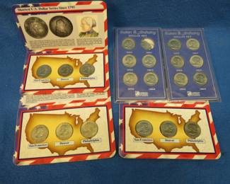 Lot 125. Fifteen 1979 Susan B. Anthony $1 coins