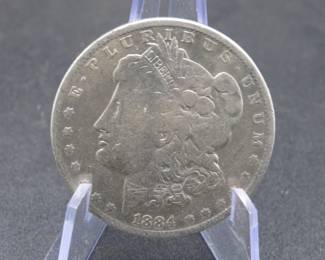 Lot 82. 1884 O Morgan Silver Dollar