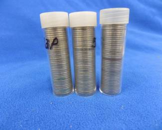 Lot 200. 119 Buffalo Nickels: 40 from the 1910s with a partial date. 39 from the 1920s with a partial date. 40 from the 1930s with a partial date