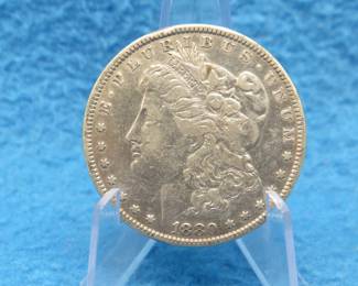 Lot 301. 1880 P Morgan silver dollar
