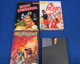 Lot 131. Four vintage Nintendo (NES) games