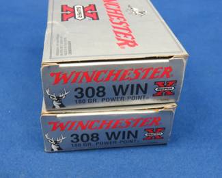 Lot 49. 40 Winchester .308 WIN rounds