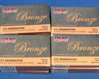 Lot 399. 240 PMC .223 Remington rounds
