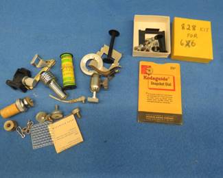 Lot 139. Vintage camera parts