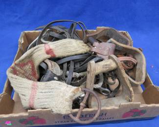 Lot 186. Vintage Horse tack
