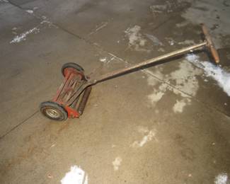 Lot 296. Vintage Craftsman reel mower