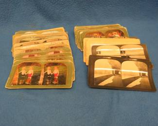 Lot 219. Over 40 stereoview cards