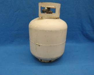 Lot 102. Empty 20 lb. propane tank