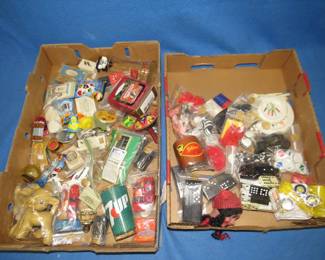 Lot 313. Two flats of smalls from an antique dealer