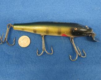 Lot 56. CCBC 5 7/8" wooden Pikie tack eyes