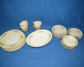 Lot 293. Complete set of china for 6
