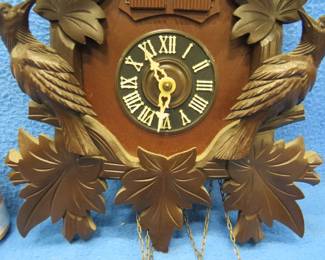 Lot 374. Large double-door working Cuckoo clock made in Germany