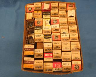 Lot 267. Old vacuum tubes