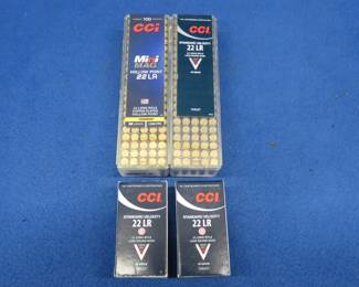 Lot 195. Over 250 CCI 22LR rounds