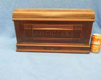 Lot 163. Vintage sewing machine cover