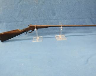 Lot 112. Stevens Model 44. Unknown caliber. Barrel is marked "44-SHOT". NSN. For parts or repair.