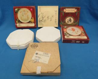 Lot 363. Seven decorative plates