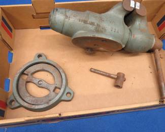 Lot 188. Wilton 300N vise with mounting plate removed. 3" jaws.