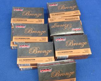 Lot 395. 260 PMC 223 Remington rounds