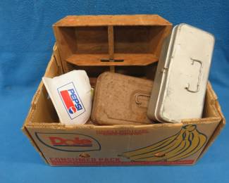 Lot 314. Mystery box which includes 2 empty tackleboxes