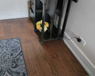 Folding table with TV trays