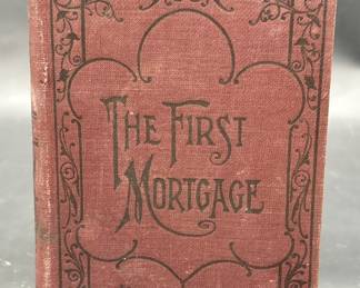 Antique Book, The First Mortgage (Nativity Story)