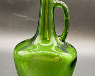 Brandenburger Tor Green Liqueur Bottle, Empty