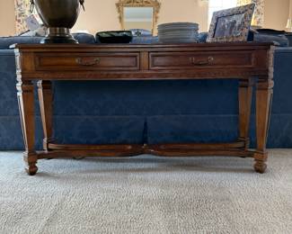 Antique Hammary Furniture Console Sofa Table