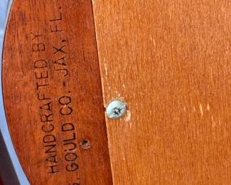 Antique G Gould pendulum clock