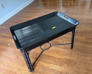 Antique baker Butler’s table with tray