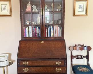 Hickory Chair James River Plantation mahogany secretary desk