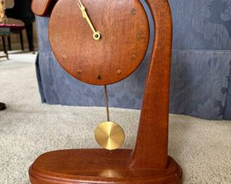 Vintage antique pendulum clock WORKS PERFECTLY