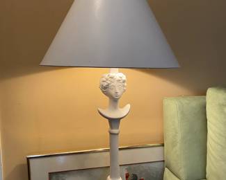 Giacometti Tête de Femme Lamp