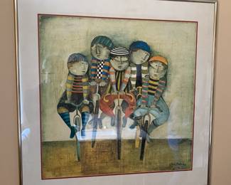 Graciela Rodo Boulanger “Tour de France” Serigraph