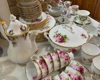 Royal Albert Fine bone china.  Made in england