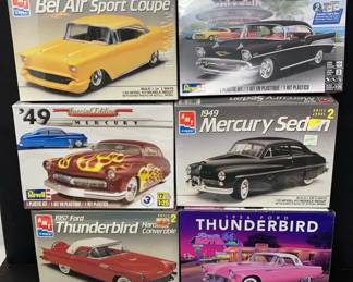 6 CLASSIC CAR KITS