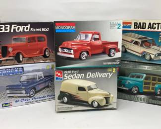 vintage car kit lot