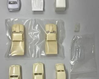 8 slot car resin bodies