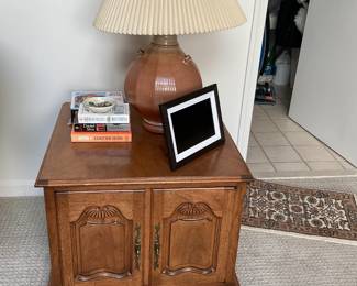 End Table, lamp