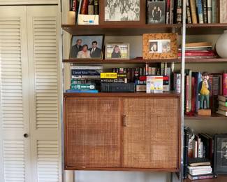 Books, shelving unit