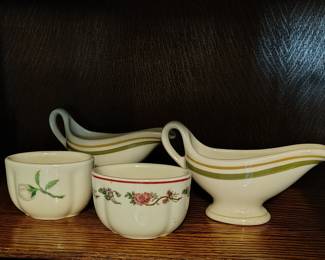 Large selection of antique Syracuse China (more not pictured ).
