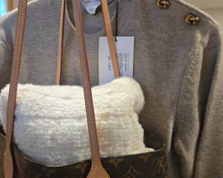 Lv bags Chanel clothing Bottega Venetta clothing