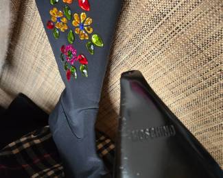 Vintage Moschino boots
