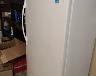 Ther are 2 upright freezes also a garage fridge